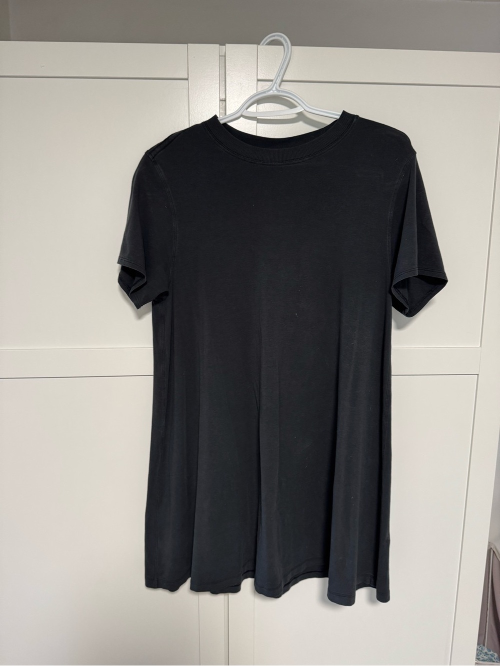 lululemon athletica Black t-shirt dress